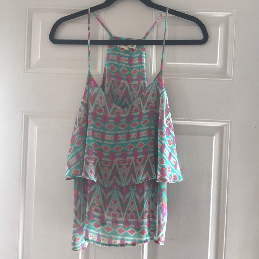 Painted Threads tank top